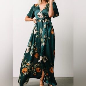 Baltic Born Sicily Satin Maxi Dress